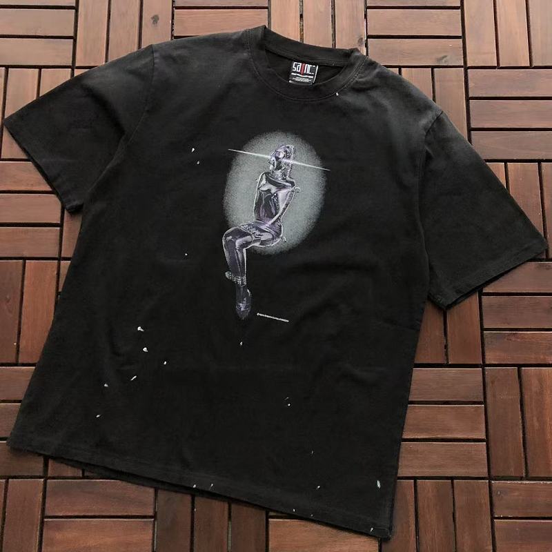 Chanel Chanel ~95 SAINT MICHAEL T-SHIRT 77042350 (Im 176CM 58KG Iwear Size S In The Photo), photo 1