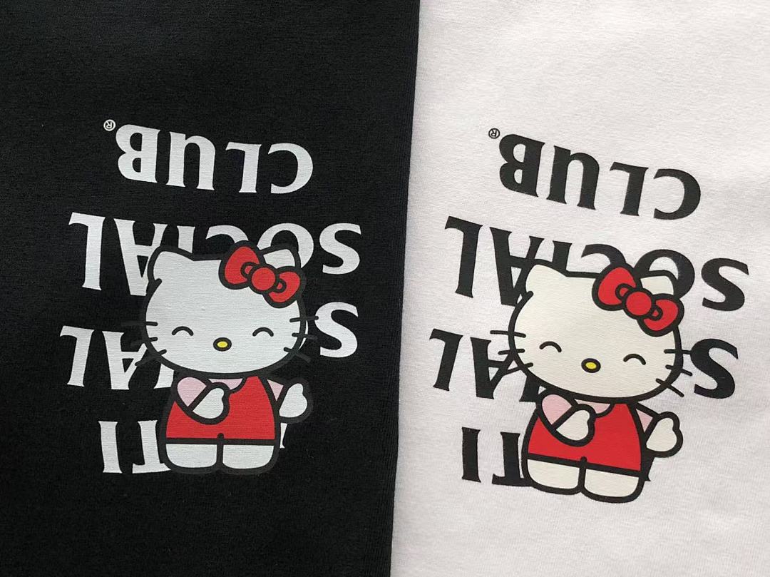 On Running ~ 85 ANTI SOCIAL CLUB & HELLO KITTY T-SHIRT - Image 9