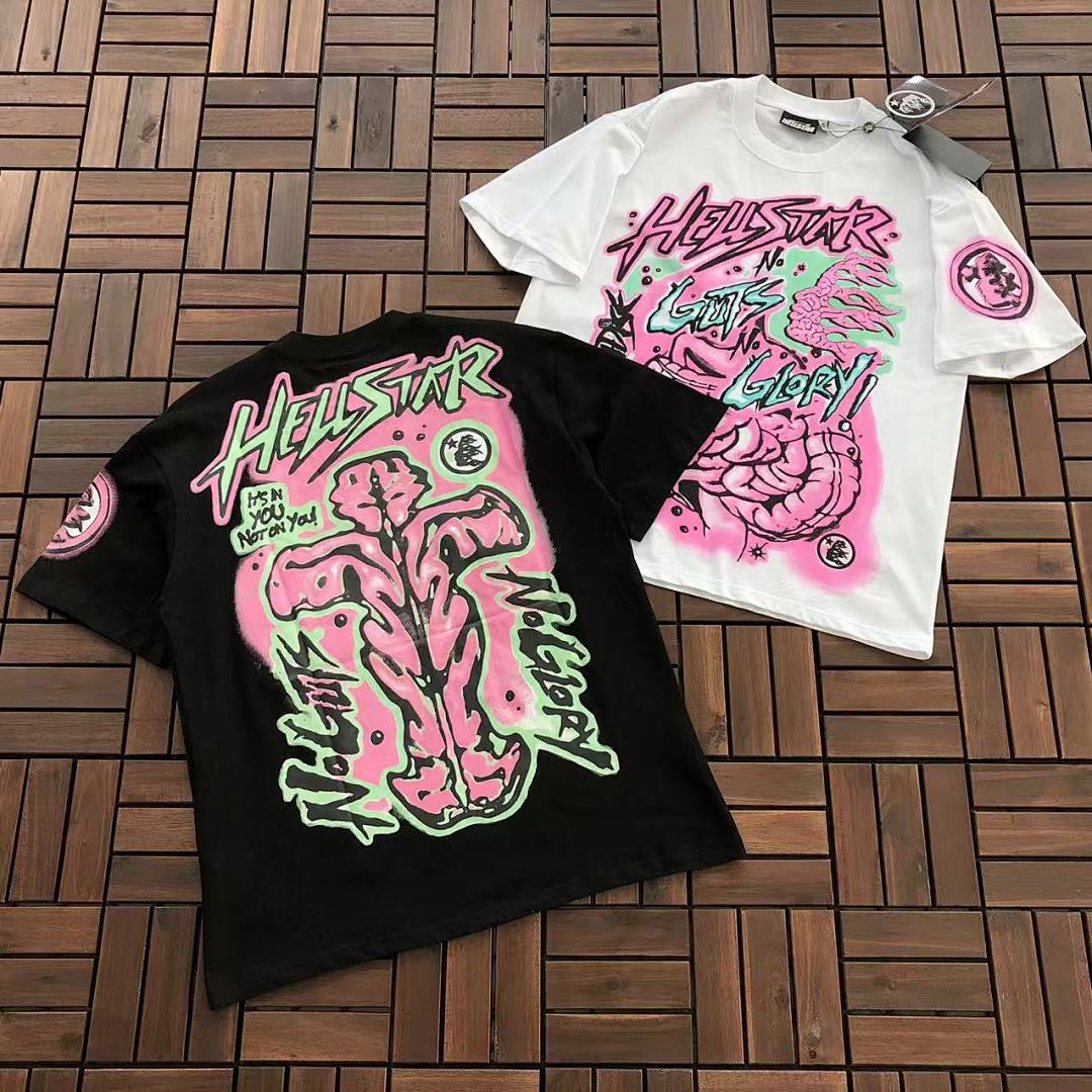 ~95 HELLSTAR T-SHIRT 55012976 Im 185CM 80KG Iwear Size S In The Photo, photo 1