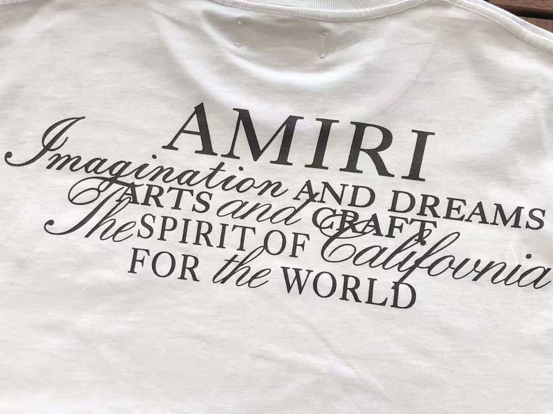 AMIRI ~85 AMIRI T-SHIRT 33112202 (Im 176CM 58KG Iwear Size M In The Photo) - Image 12