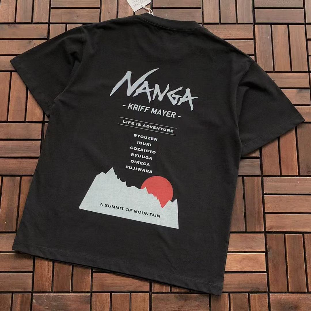 Other ~95 NANGA T-SHIRT 33121086 (Im 180CM 68KG Iwear Size S In The Photo), photo 1