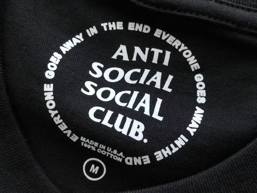 On Running ~85 ANTI SOCIAL CLUB T-SHIRT 55041599 (Im 185CM 70KG Iwear Size M In The Photo) - Image 21