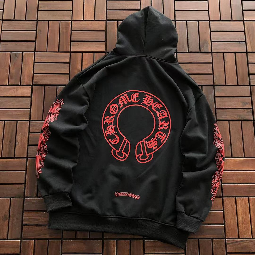 Chanel ~129 CH🔥OM🔥 HE🔥RTS HOODIE 77012318 (Im 180CM 68KG Iwear Size L In The Photo), photo 1