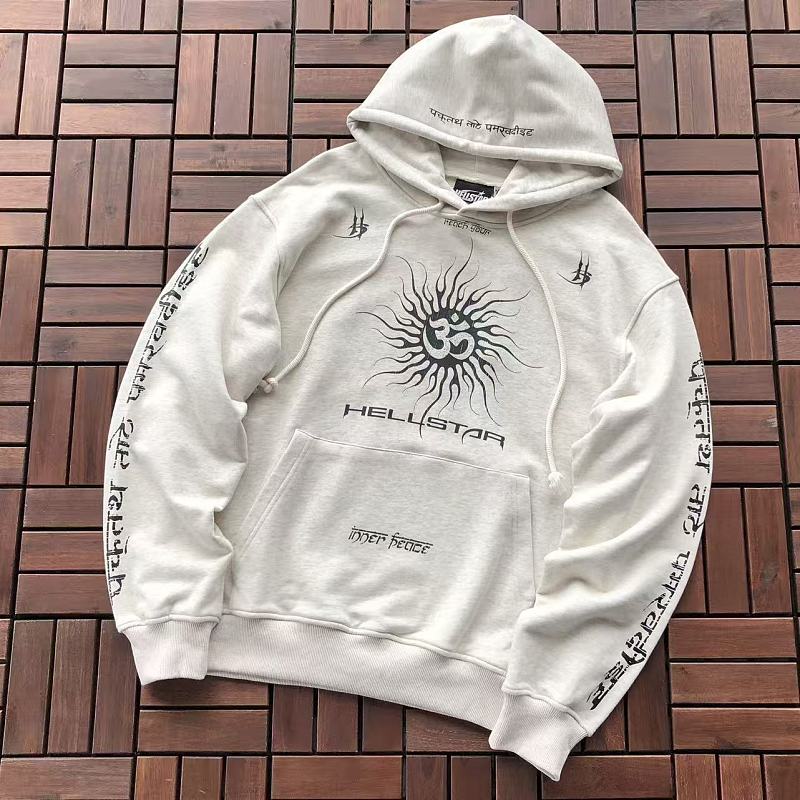 ~ 256 HELLSTAR HOODIE 55082828 (Im 180CM 68KG Iwear Size M In The Photo), photo 1