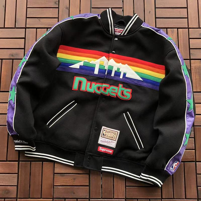Other 399 S🔥P🔥E🔥E & MITCHELL NESS COTTON JACKET 88072105 (Im 185CM 80KG Iwear Size M In The Photo), photo 1