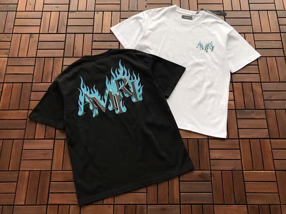 AMIRI ~95 AMIRI T-SHIRT 55030209 (Im 176CM 58KG Iwear Size M In The Photo) - Image 8
