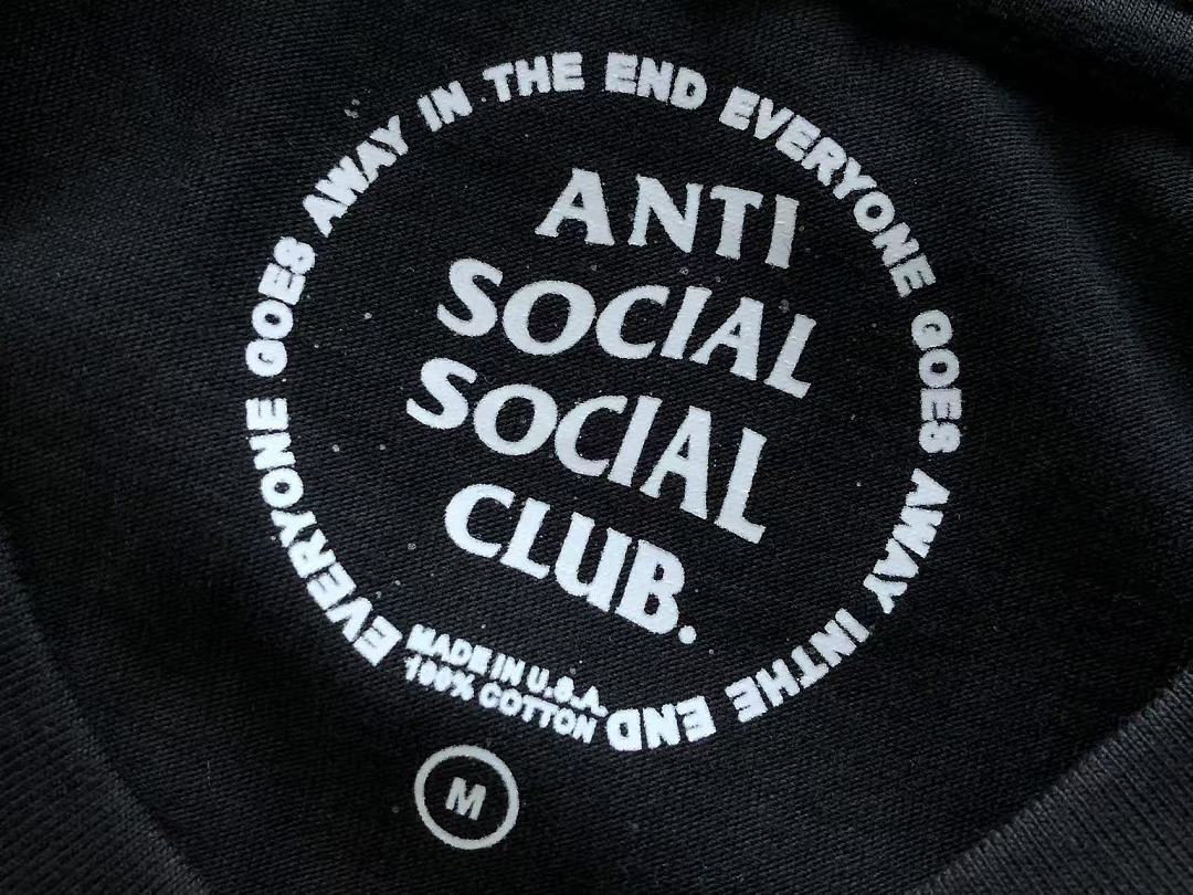 On Running ~85 ANTI SOCIAL CLUB T-SHIRT 55041636 (Im 185CM 70KG Iwear Size M In The Photo) - Image 19