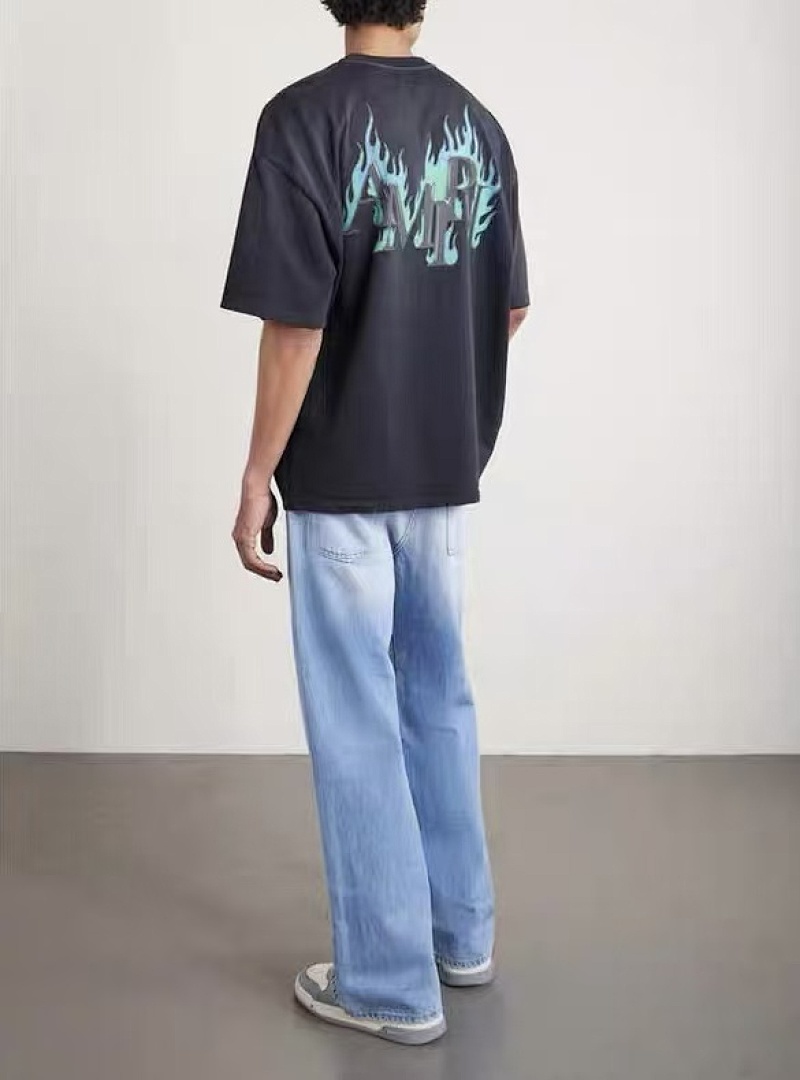 AMIRI ~95 AMIRI T-SHIRT 55030209 (Im 176CM 58KG Iwear Size M In The Photo) - Image 5