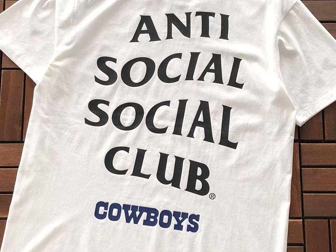 On Running ~ 85 ANTI SOCIAL CLUB T-SHIRT 55041221 (Im 185CM 70KG Iwear Size M In The Photo) - Image 9