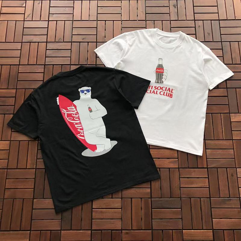 On Running ~85 ANTI SOCIAL CLUB & COCACOLA T-SHIRT 55041233 (Im 185CM 70KG Iwear Size L In The Photo)