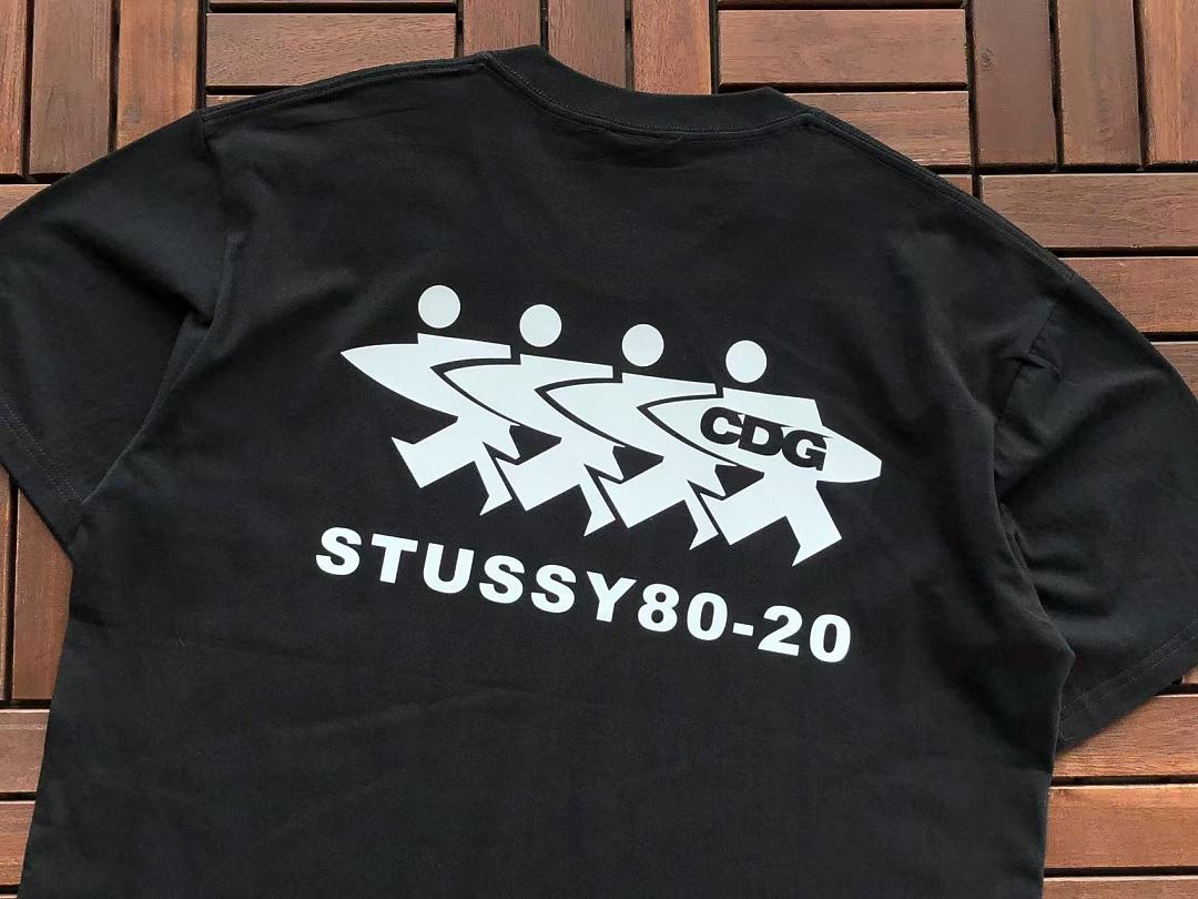 On Running ~ 79 ST🔥S🔥Y & CDG T-SHIRT 55082716 (Im 185CM 80KG Iwear Size L In The Photo) - Image 22