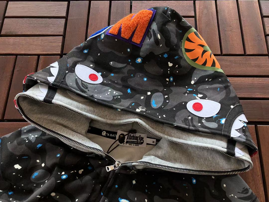 Other ~315 BAPE HOODIE FLEECE 11100426 (Im 180CM 68KG Iwear Size M In The Photo) - Image 29