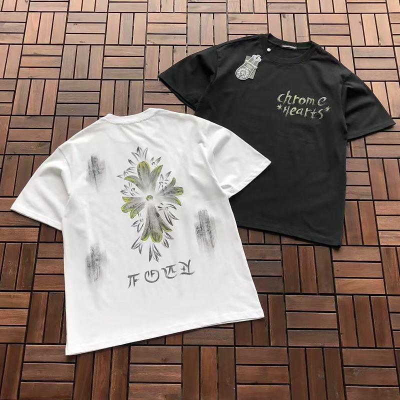 Chanel Chanel ~139 CH🔥OM🔥 HE🔥RTS T-SHIRT 66052214 (Im 185CM 80KG Iwear Size M In The Photo), photo 1