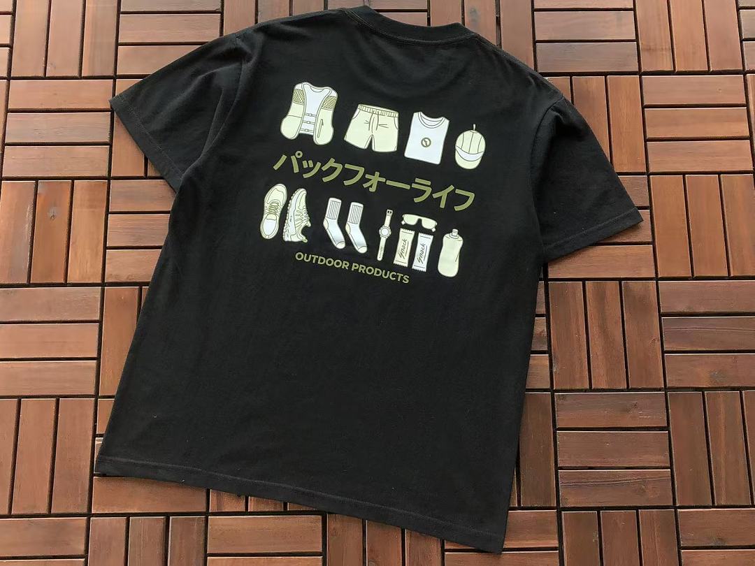 On Running ¥~89 OUTDOOR PRODUCTS T-SHIRT 55052619 (Im 185CM 80KG Iwear Size M In The Photo) - Image 20