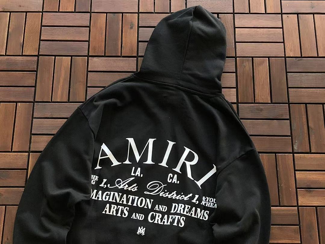 AMIRI ~135 AMIRI HOODIE 33111719 (Im 180CM 68KG Iwear Size L In The Photo) - Image 11