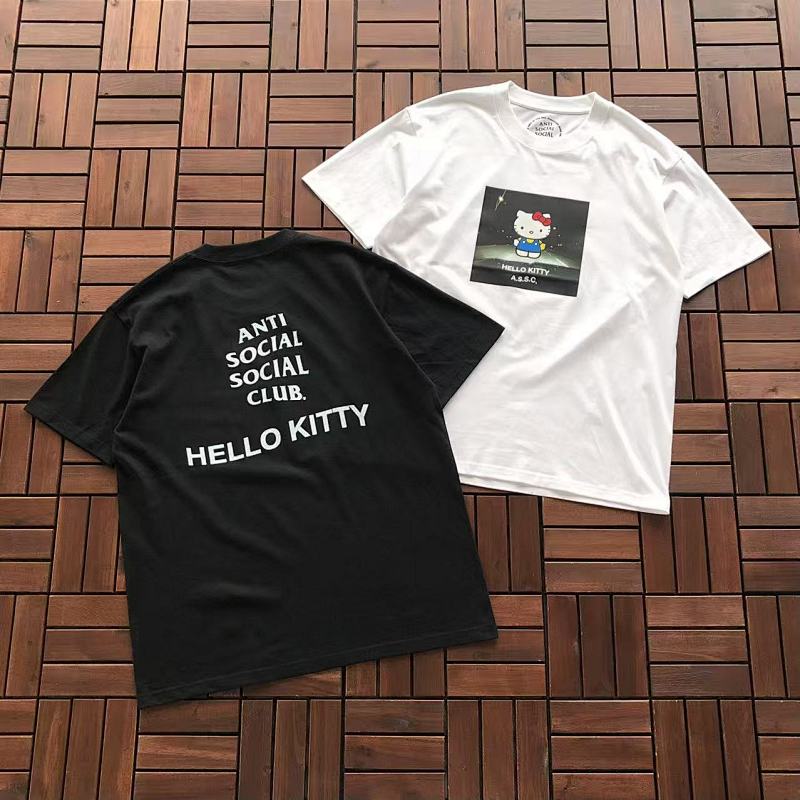 On Running ~ 85 ANTI SOCIAL CLUB & HELLO KITTY T-SHIRT