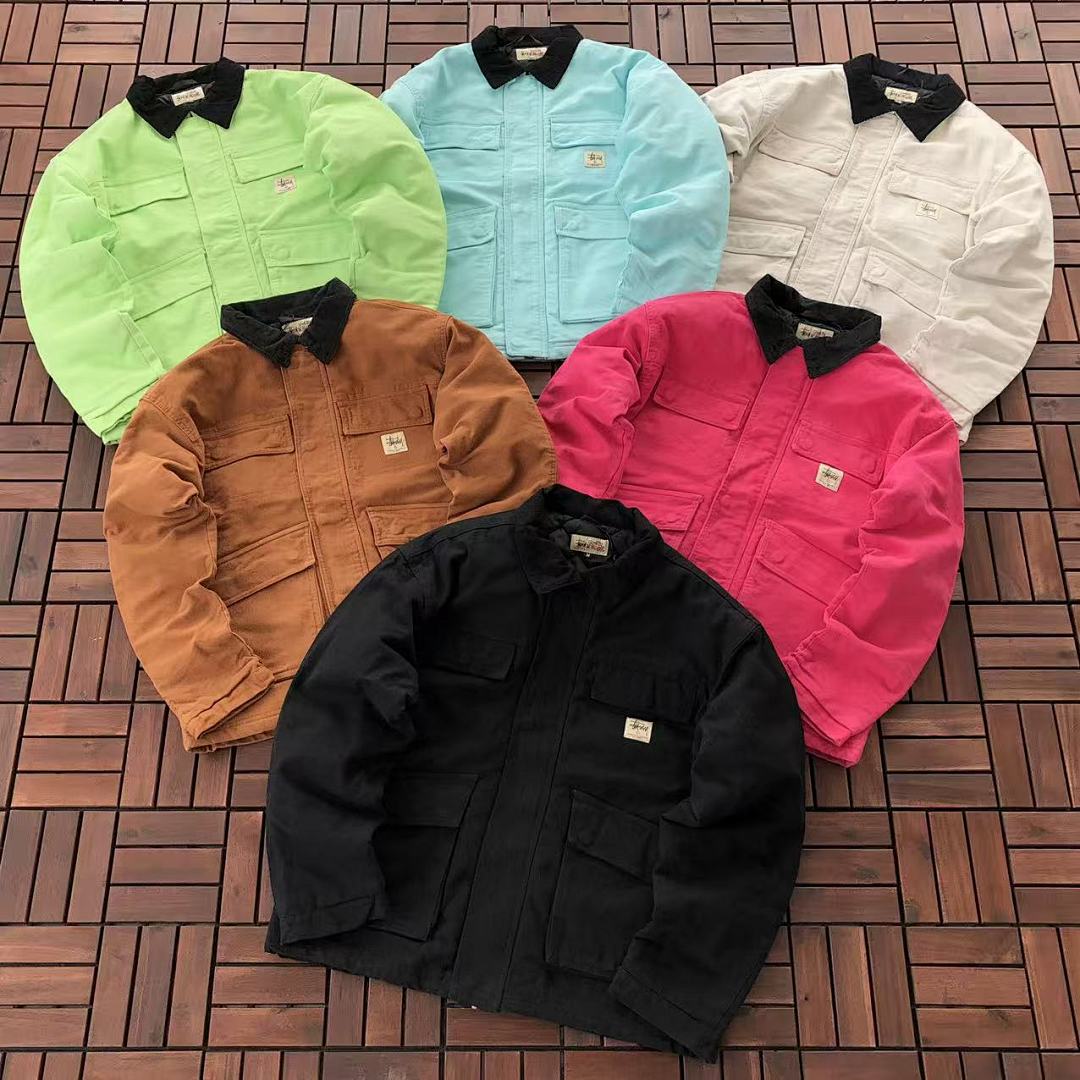 288 ST🔥S🔥Y COTTON JACKET 44123104 (Im 170CM 60KG Iwear Size M In The Photo), photo 1
