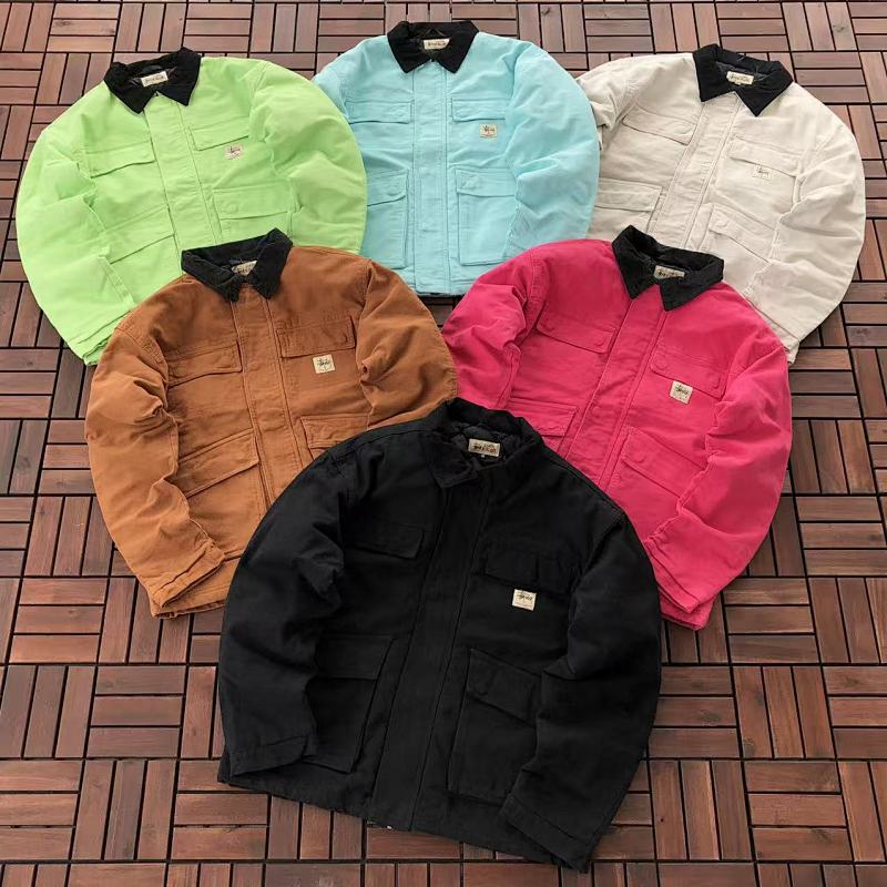 288 ST🔥S🔥Y COTTON JACKET 44123104 (Im 170CM 60KG Iwear Size M In The Photo), photo 1