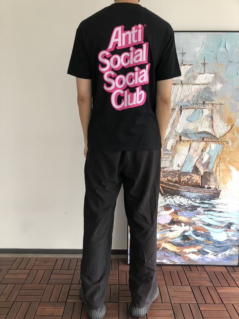On Running ~85 ANTI SOCIAL CLUB T-SHIRT 55041550 (Im 185CM 70KG Iwear Size M In The Photo) - Image 4