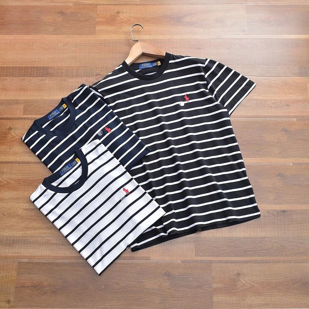 Other RL Striped Short Sleeve T