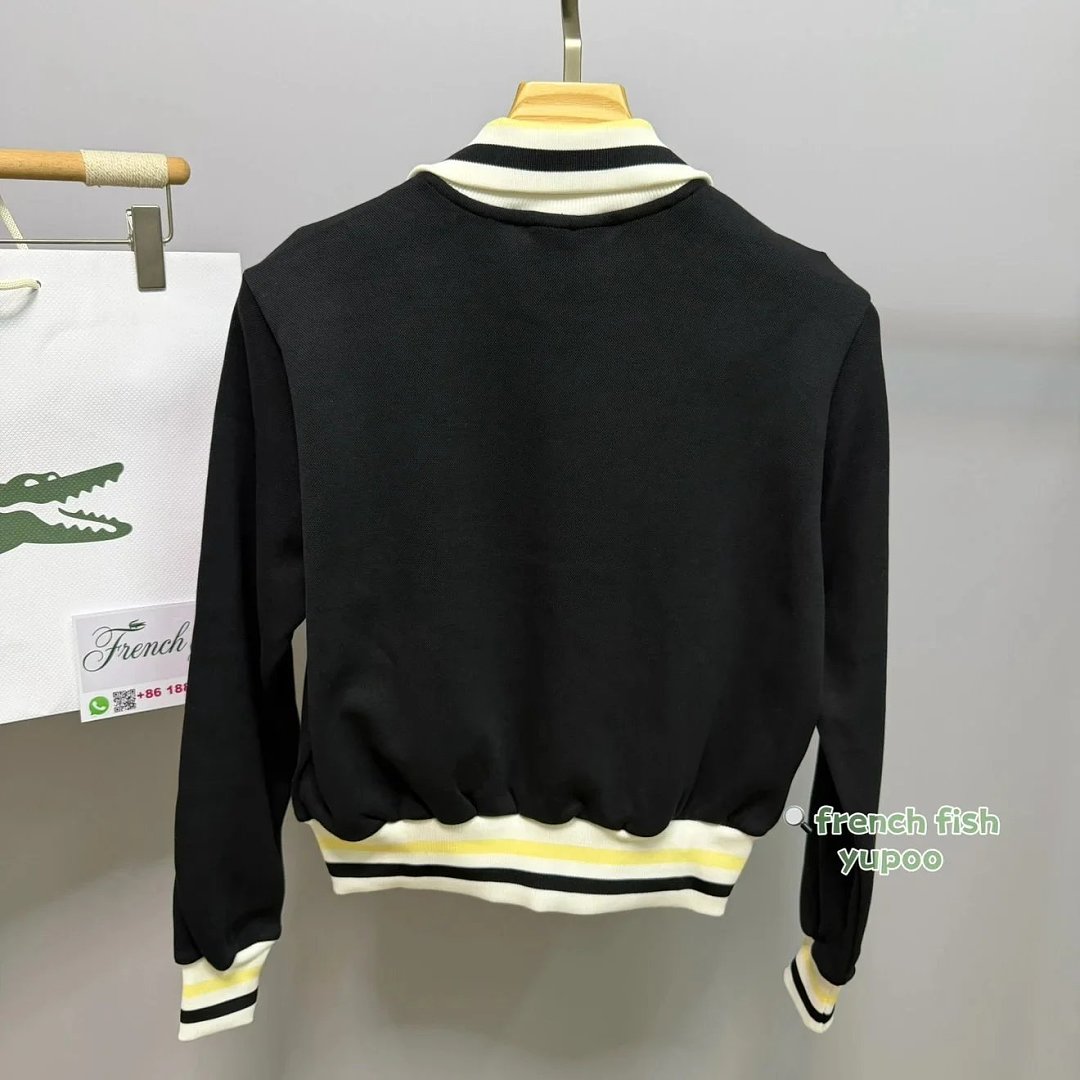 Other Women's Zip-Up Stripe Accent Sweatshirt - Image 6