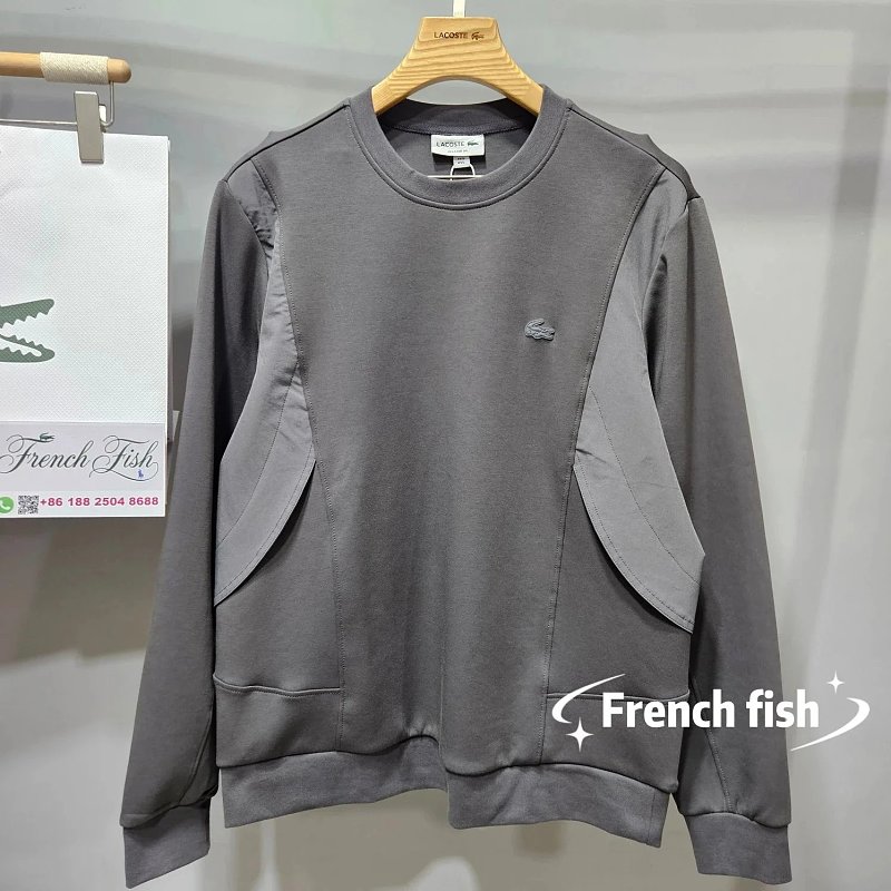 Relaxed Fit Crew Neck Panels Hoodies, photo 1