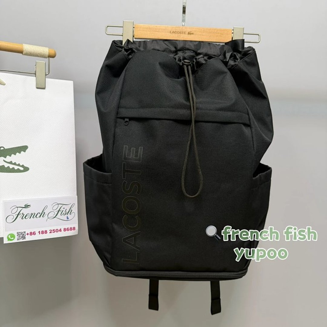 lac0ste 🐊Tennis Bag 45*30*18Cm - Image 11