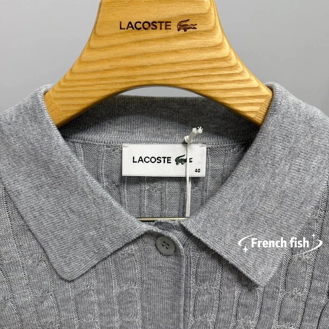 Other Runway Cable Knit Polo Collar Sweater - Image 15