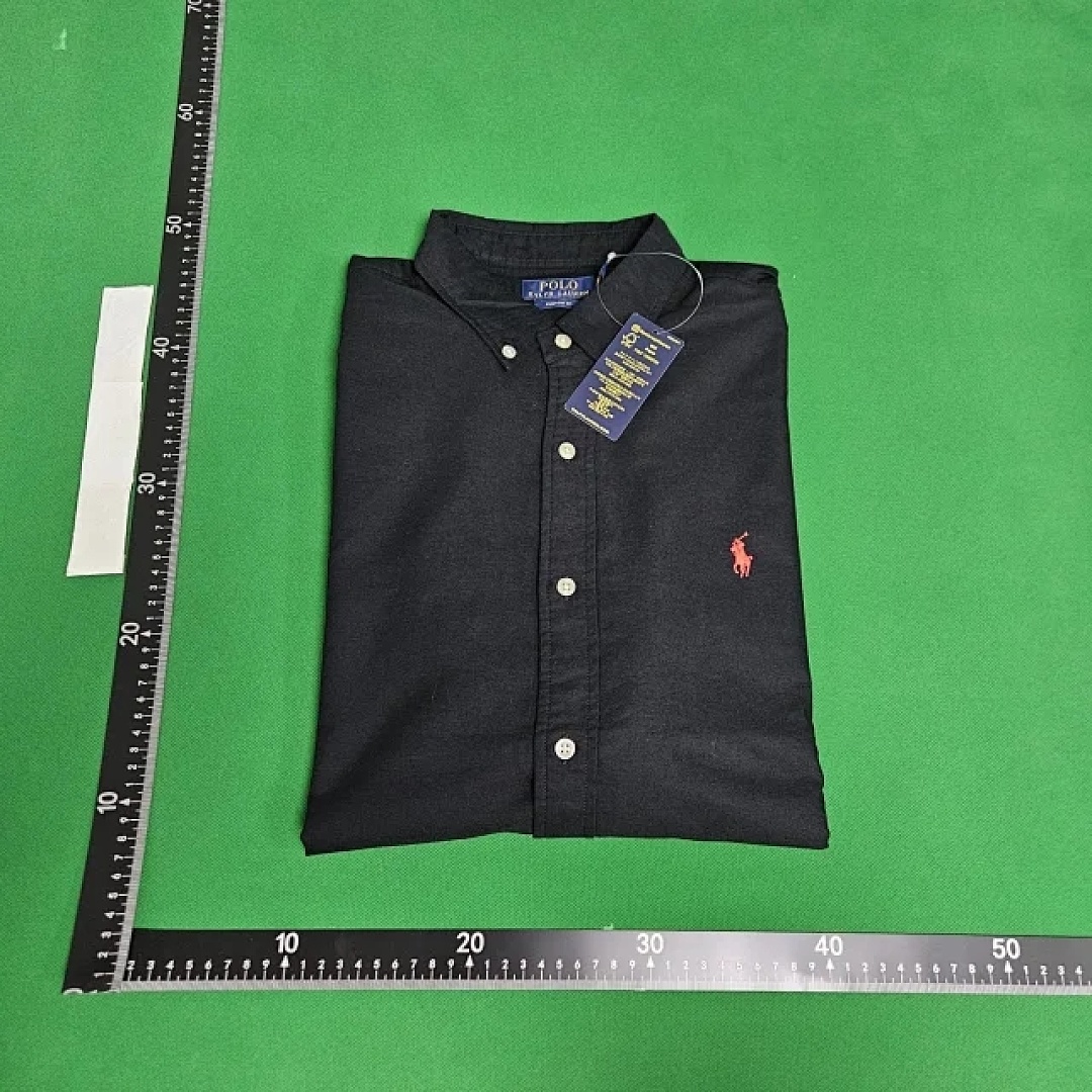 Other RL Solid Logo Linen Long-Sleeve Shirt (Classic Fit) - Image 7
