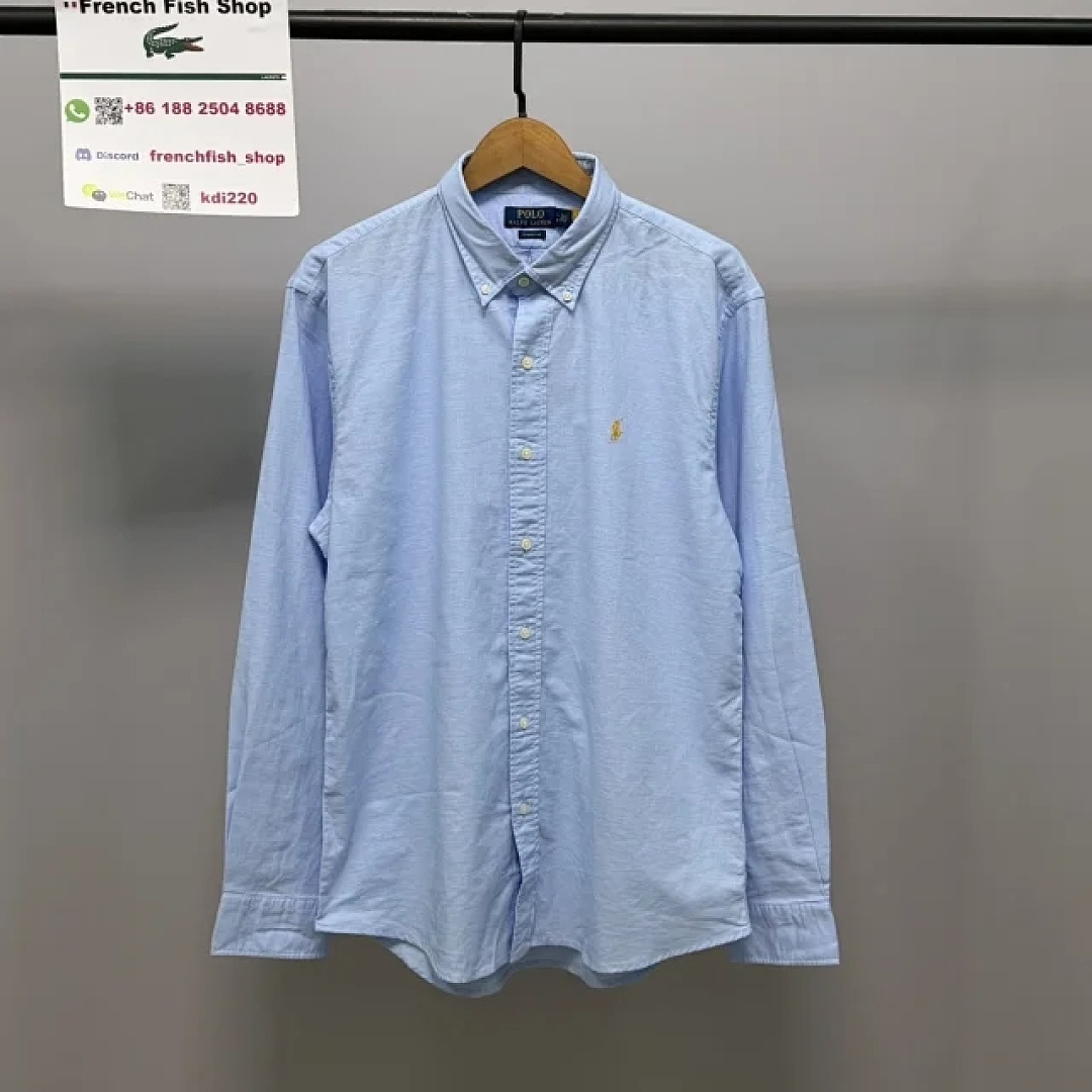 Other RL Solid Logo Linen Long-Sleeve Shirt (Classic Fit) - Image 24