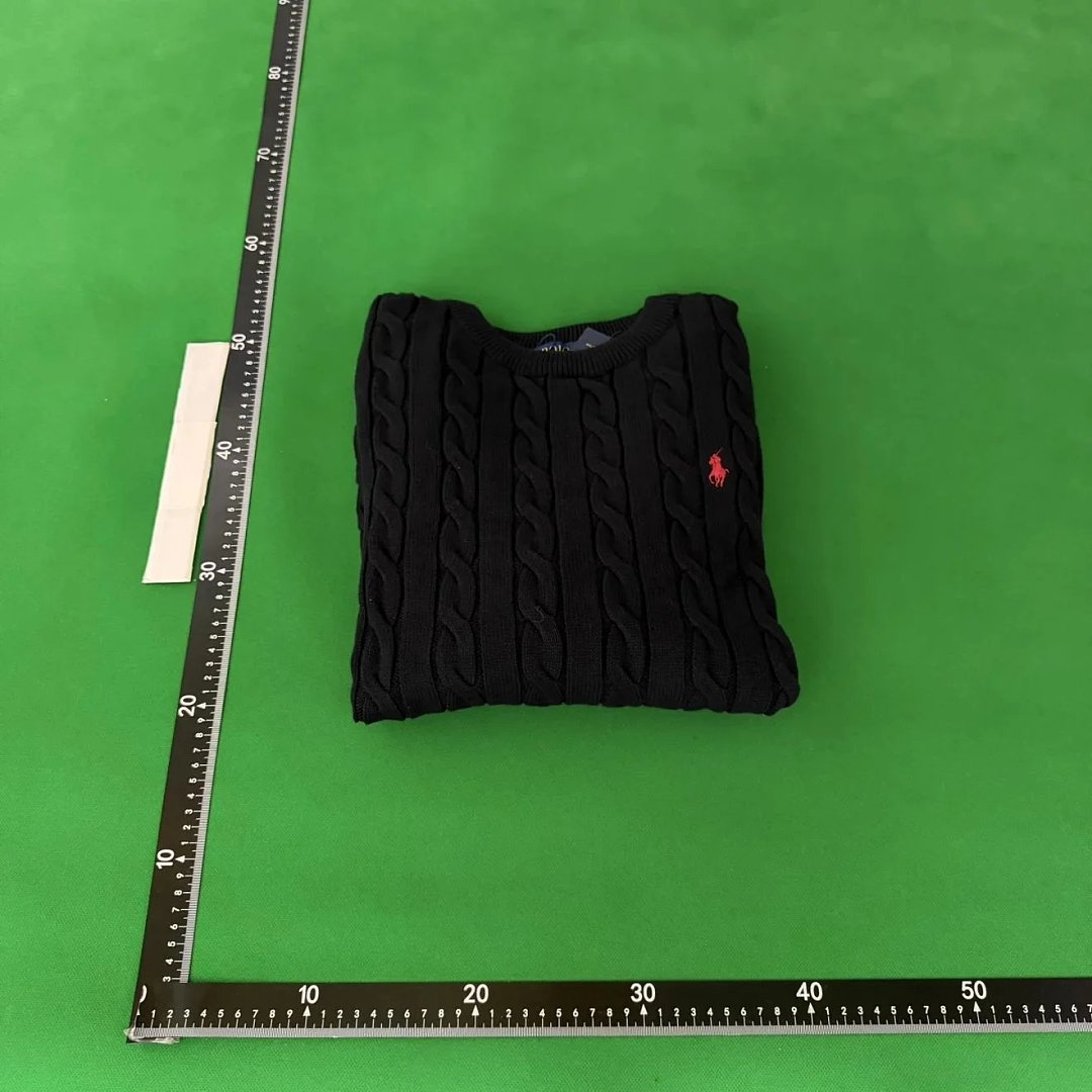 Other RL Slim Fit Cable-Knit Cotton Jumper - Image 29