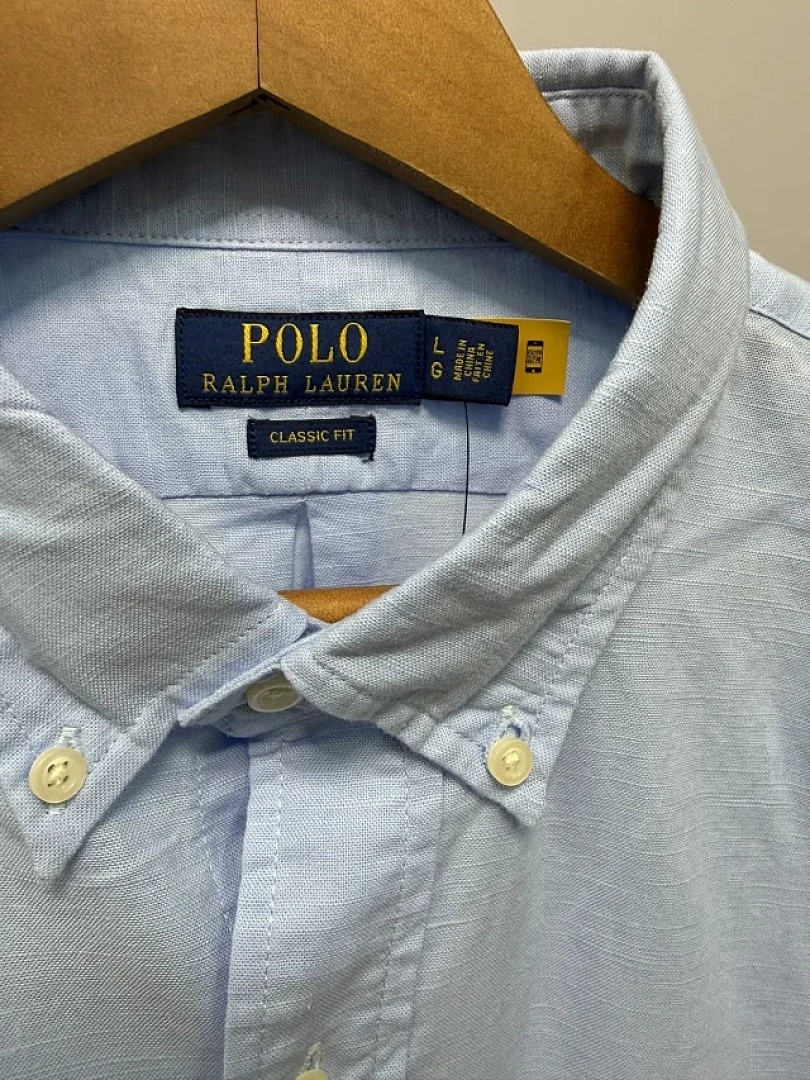 Other RL Solid Logo Linen Long-Sleeve Shirt (Classic Fit) - Image 22
