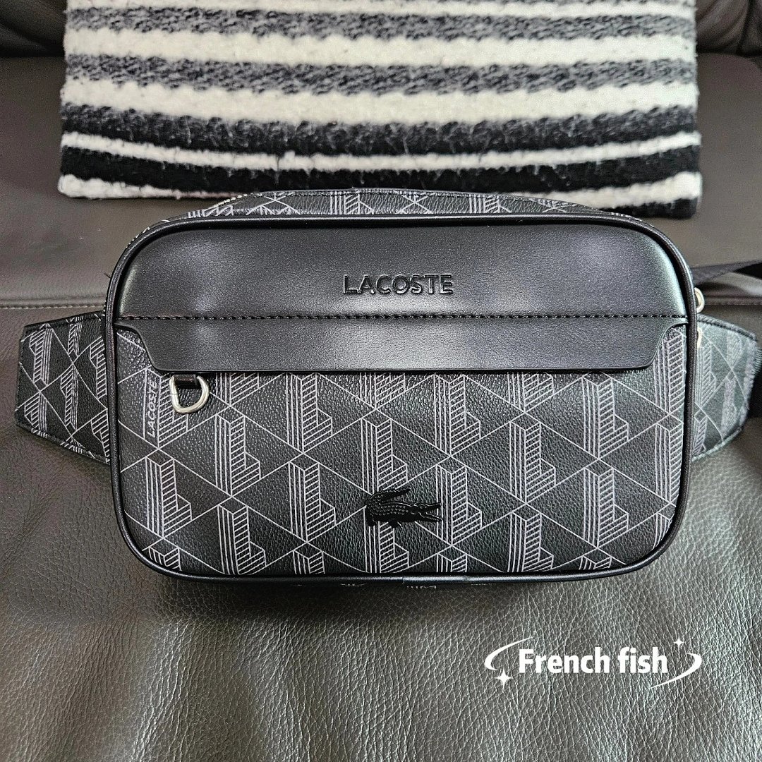 lac0ste €26.18 La The Blend Monogram Body Bag NH4004L 22.5×15×5Cm - Image 2