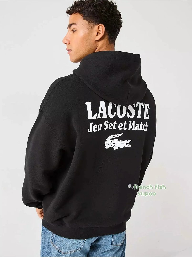 lac0ste LAC Loose Fit Hooded Sweater - Image 17