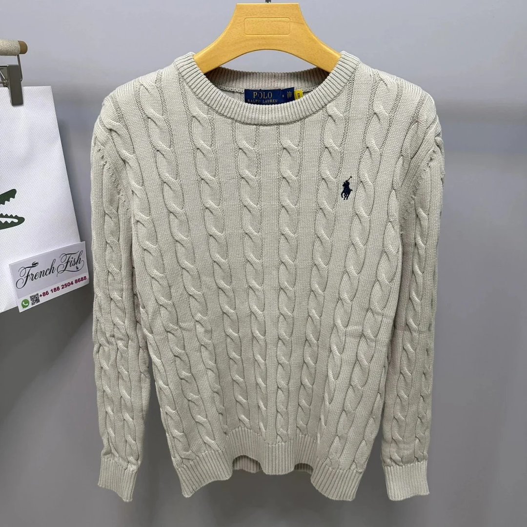 Other RL Slim Fit Cable-Knit Cotton Jumper - Image 10