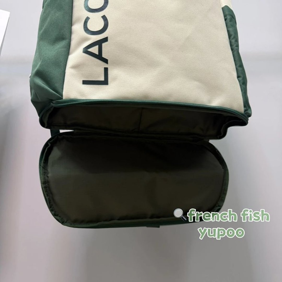 lac0ste 🐊Tennis Bag 45*30*18Cm - Image 2