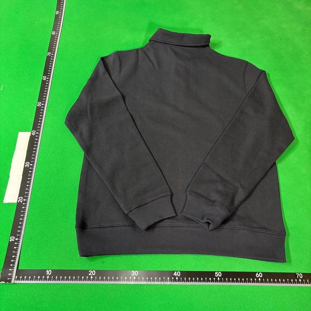 Other Men's Ribbed Cotton Polo Collar Sweatshirt (Classicfit) - Image 24