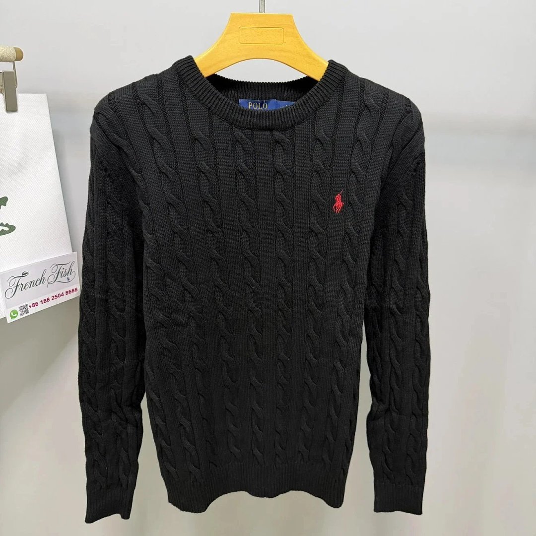 Other RL Slim Fit Cable-Knit Cotton Jumper - Image 5