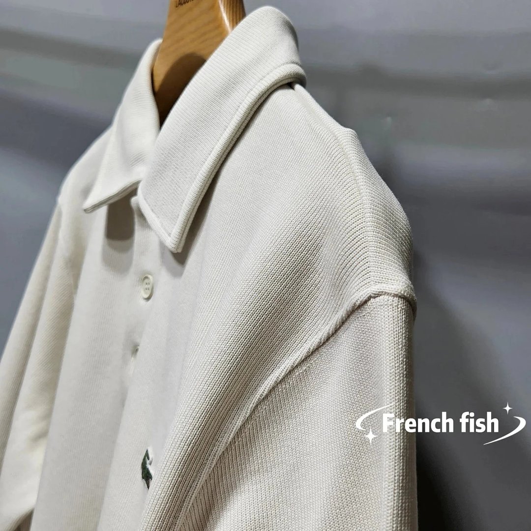 Other Men's Ribbed Cotton Polo Collar Sweatshirt (Classicfit) - Image 13