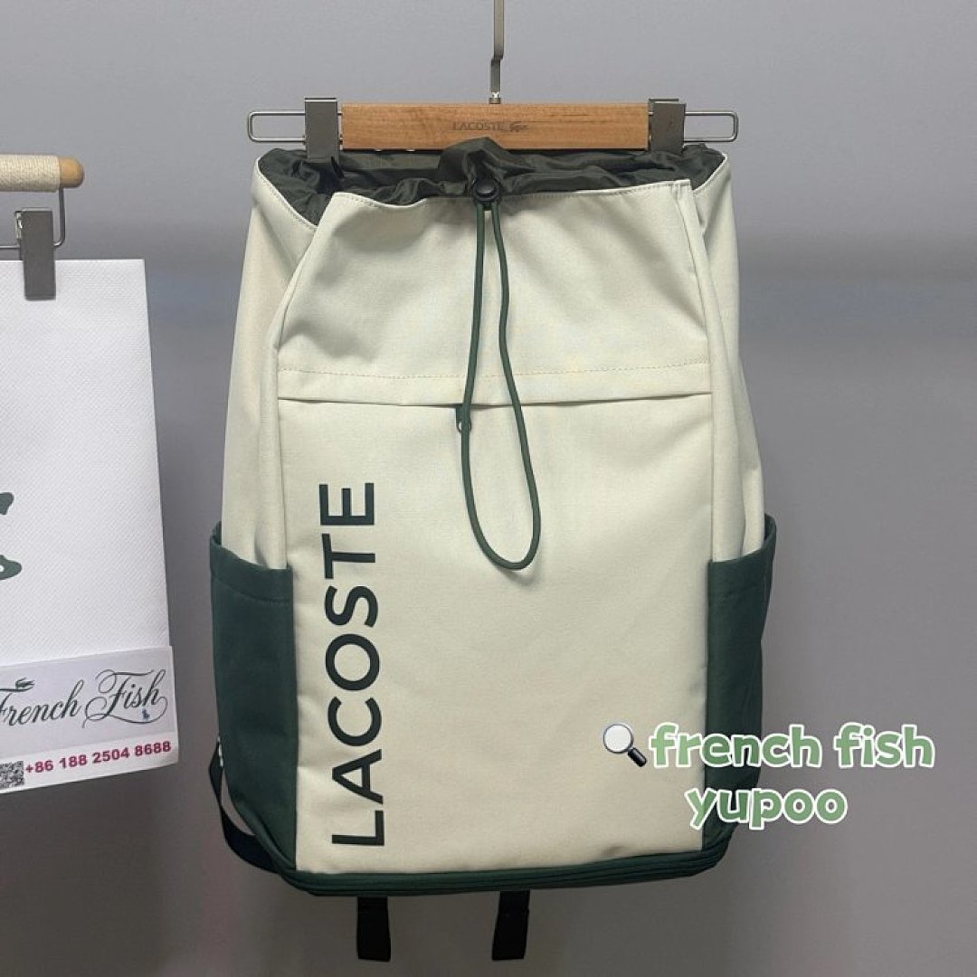 lac0ste 🐊Tennis Bag 45*30*18Cm - Image 12