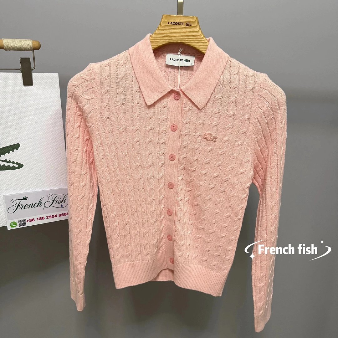 Other Runway Cable Knit Polo Collar Sweater - Image 24