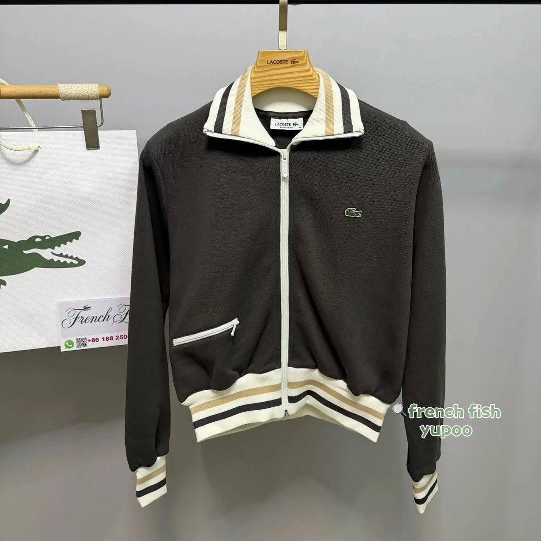 Other Women's Zip-Up Stripe Accent Sweatshirt - Image 3