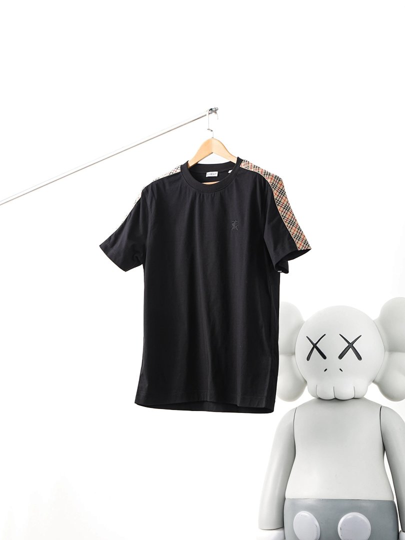 【A+ Item ID 8297 Burberr-BBR-2024Ss- Shoulder Check Web Short Sleeves (W) - Image 17