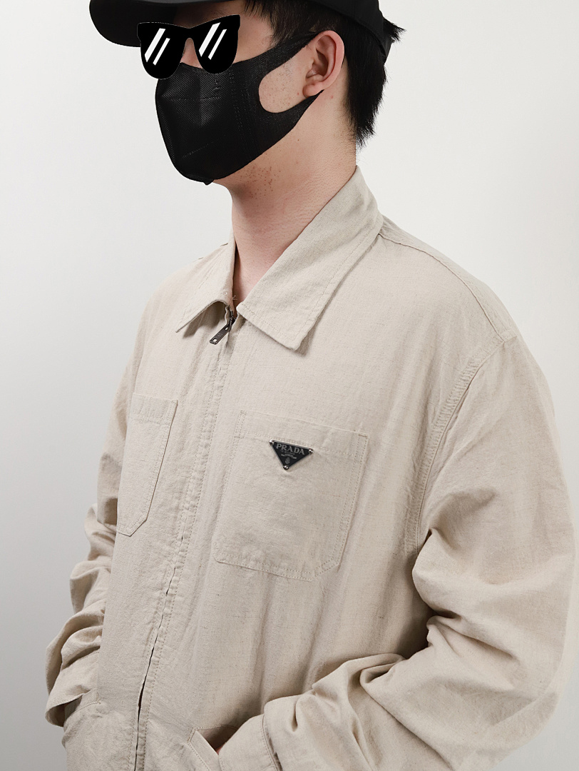 Christian Louboutin PRA Linen Jacket - Image 3