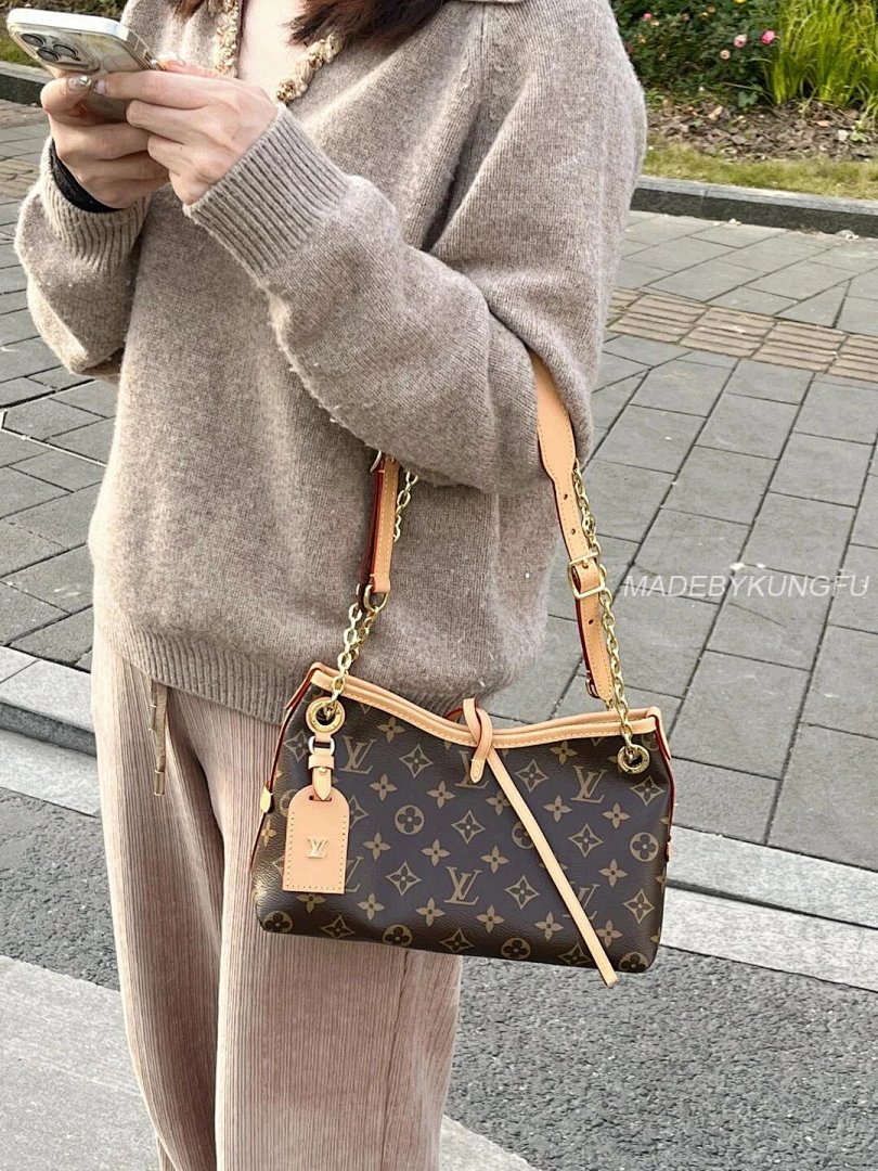 【A+ Item ID 8435 Advanced Customization -2022Ss Monogram Vintage Series (Carryall BB C) - Image 24