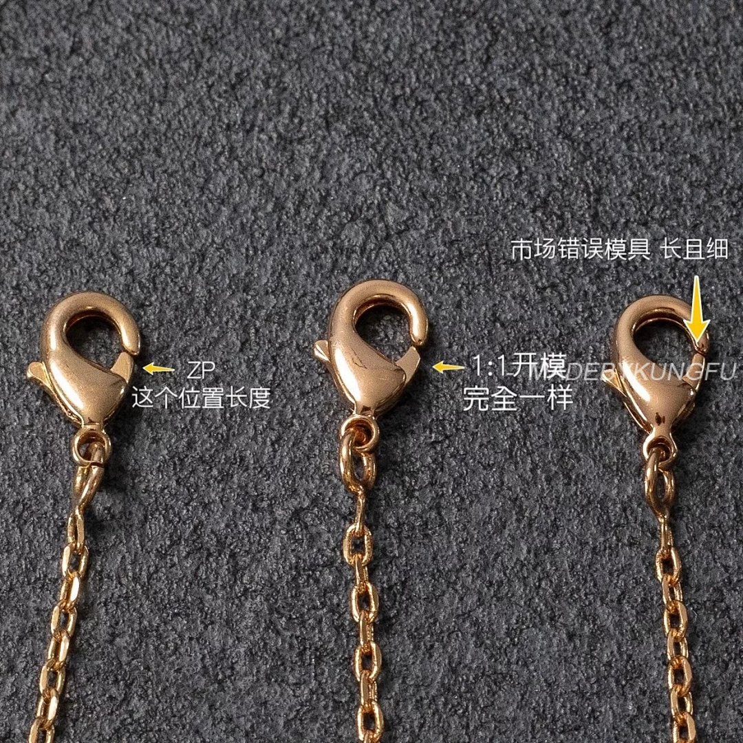 【A+ Item ID 8380 H Letter Necklace -Mini Pendant (Rose Gold Clavicle) - Image 11