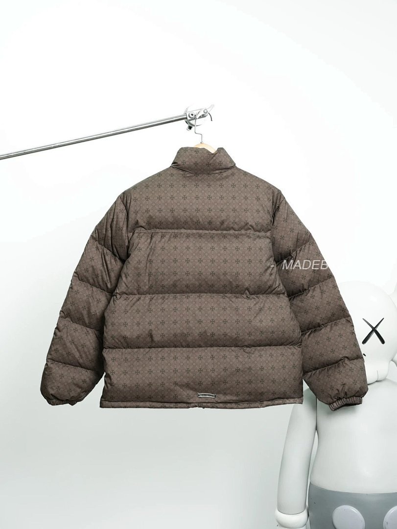 【A+ Item ID 8110 Crow Heart CH Full Print Logo“90 White Duck Down ”“ Exclusive Distress - Image 17