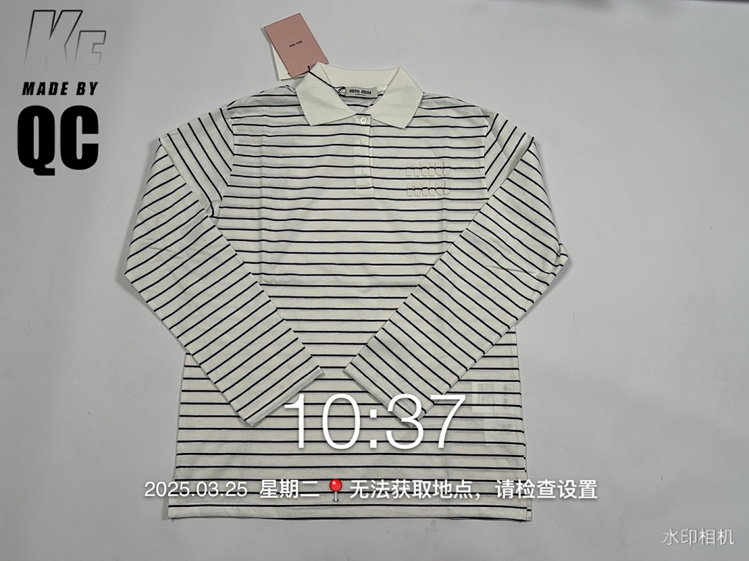 Other Miu Stripe Polo - Image 15