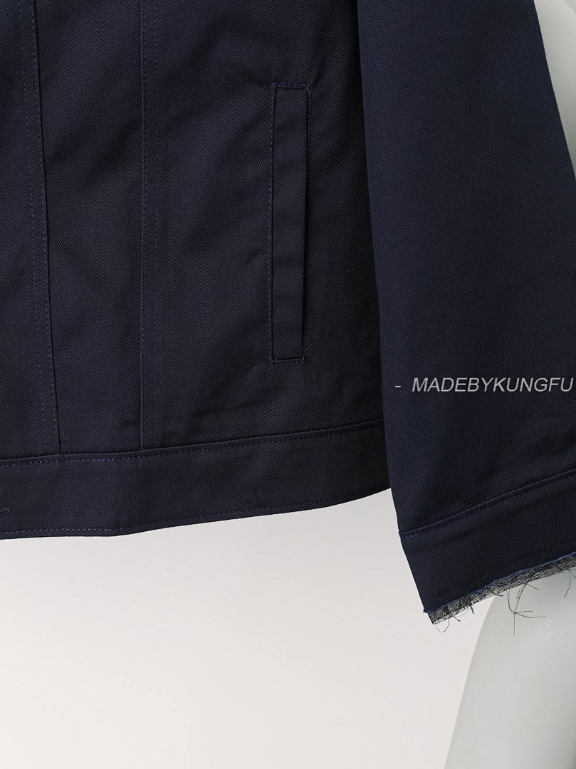 【A+ Item ID 8046 MiuM1U-Miu-2024-Ss-Workwear Pocket Design (Retro Style Lapel Breasted) - Image 7