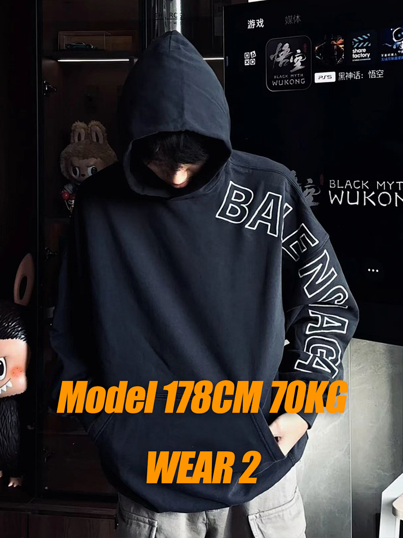 Christian Louboutin BLCG Arm Embroidered Hoodie - Image 3